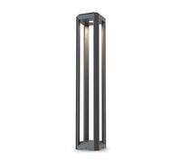 Lampada Da Terra Moderna Da Esterno Alluminio Grigio Luce Led 13W Ip65