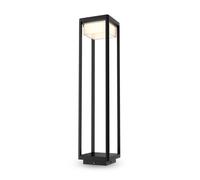 Lampada Da Terra Moderna Da Esterno Alluminio Nero Luce 10W Ip65