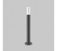 Lampada Da Terra Moderna Per Esterno Metallo Grigio 1 Luce E27 60W Ip54