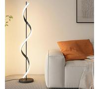 Lampada da Terra Moderna per Soggiorno, lampade da Terra a Spirale a LED, Lampada da Terra a LED dimmerabile, Lampada a LED dalla Linea Minimalista Creativa, Lampada a palo Alto(I)