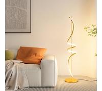 Lampada da Terra Moderna per Soggiorno, lampade da Terra a Spirale a LED, Lampada da Terra a LED dimmerabile, Lampada a LED dalla Linea Minimalista Creativa, Lampada a palo Alto(D)