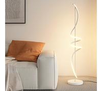 Lampada da Terra Moderna per Soggiorno, lampade da Terra a Spirale a LED, Lampada da Terra a LED dimmerabile, Lampada a LED dalla Linea Minimalista Creativa, Lampada a palo Alto(E)