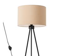 Lampada da terra NEVIA color tortora