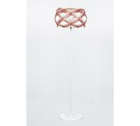 Lampada da terra NUCLEA diametro 53xh 187 cm Paralume in metacrilato colore nuance rosso rosso