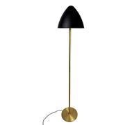 Lampada da Terra Dyberg Larsen Oulu Nero/ Ottone