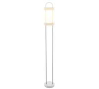 Außenstehlampe Lampione Lampade da Giardino Lanterna Bianco LED Patio H 100cm [EEK: Inaditato]