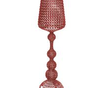 Lampada da Terra Per Esterni Kartell KABUKI, Borgogna.