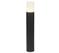 Lampada da terra per esterni LED intelligente con base dimmerabile lampada da sentiero lampada da giardino nera, cambio colore RGB, plastica di alluminio, 4,5 W 290 lm bianco caldobianco freddo, DxH 8