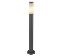 Lampada da terra per esterno terrazzo percorso faretto in acciaio inox base lampada da terra antracite V -TAC 8961