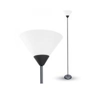 LAMPADA DA TERRA PIANTANA IN METALLO CON PORTALAMPADA PER LAMPADINE E27 VT-7500