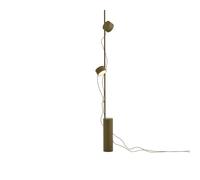 Lampada da Terra Post Marrone Verde