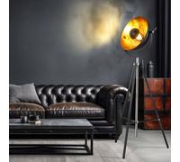 Lampada Da Terra Regolabile Con Tre Piedi E27 [EEK: Inaditato]