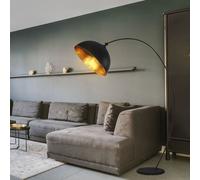 Lampada Da Terra Retro Regolabile Nera E Oro Per Camera Da Letto [EEK: Non valutato]