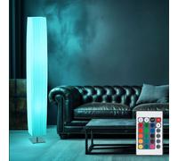Lampada Da Terra Smart LED Cambio Colore Tessuto Deckenfluter Dimmerabile 119 Cm