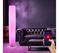 Lampada Da Terra Smart LED Cambio Colore Tessuto Deckenfluter Dimmerabile 119 Cm [EEK: G]