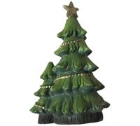 Lampada da terra solare in plastica 42,5 cm verde decorazione esterna | Grado di impermeabilità IP45, sensore automatico dal tramonto all'alba, LED bianco caldo, risparmio energetico per energia
