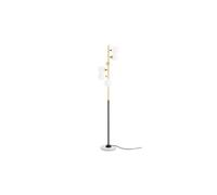 Lampada da Terra Stilnovo Galassia Oro/ Bianco