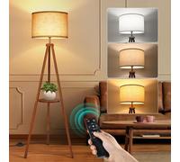 Lampada da Terra Treppiede Solido, Piantana Lampada da terra Salotto con Telecom