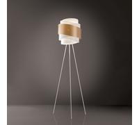 Lampada Da Terra Treppiedi 1 Luce Bea In Polilux Oro D40 Made In Italy