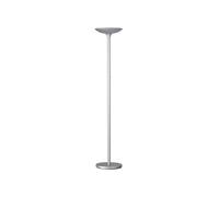 lampada da terra varialux - base diametro 30 cm - altezza 175/186 cm - a led - 22w - grigio metal - unilux