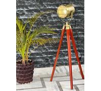 Lampada da terra vintage con supporto per treppiede, faretti antichi per la...
