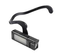 Lampada da testa da 1200 mAh ricaricabile a LED per attività all'aperto, design con gancio per l'orecchio, illuminazione a mani libere per escursioni, campeggio, corsa notturna, ciclismo, pesca