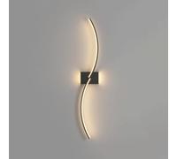 Lampada da toeletta a LED 3000K Moderna lampada da toeletta a LED Applique da parete lineare con paralume in acrilico, compatibile con luci da toeletta a LED,Plafoniera Lampadario Da Soffitto