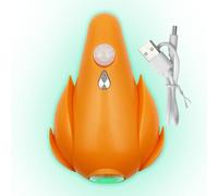 Lampada da toilette - Rilevatore di Movimento Intelligente Integrato con Apparecchi | Illuminazione d'Atmosfera 7 Colori Ricaricabile Pratici Casa Bagno Appartamento Hotel Interno Cade