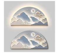 Lampada decorativa da parete con arte LED, Dipinto a tema naturalistico