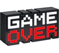 Lampada Decorativa da Scrivania Fantasia 8Bit con Scritta GameOver Ricarica USB
