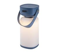 Lampada decorativa LED da terra con elegante maniglia 3W 120 lm IP44 blu G]
