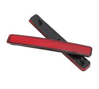 Lampada del riflettore, coppia di gruppo riflettore paraurti posteriore adatto per T5 2003-2011 OEM: 7E0945105/7E0945106(Rosso)
