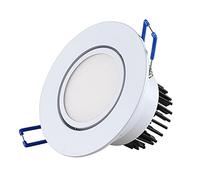 Lampada del soffitto di Ricarica di Emergenza, Lampada da soffitto a Luce Calda da 3000k, Continua Quando la Potenza è spenta, 1200 mAh 7W 80W equivalente per Uso Domestico e Commerciale. Luce