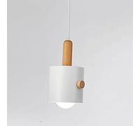 Lampada del soffitto, Manico in Legno lampadario Nordic Industrial Regolable Light E27 METALE A BUSHELIER CUSCINE CUSCINA Isola Passaggio PASSAGGI