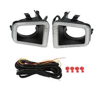 Lampada della nebbia a LED XTEVU, coppia di luci diurne, sostituzione della luce del segnale di svolta 12V, gruppo illuminazione per auto destra sinistra, kit di luce nebbia DRL