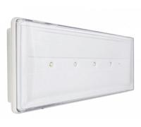 Lampada D'Emergenza A Parete A Led Stile+ 18W ( Beghelli Cod. 19501 )
