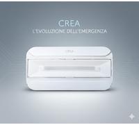 Lampada d'Emergenza parete arredo "CREA" a LED modulare SA/SE da parete 5000k