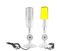 Lampada di allarme USB programmabile Comunicazione IO di allarme automatico Indicatore di segnale pieghevole a tre colori Cicalino Luce di sicurezza