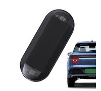 Lampada di avvertimento solare - ABS 5x2 cm, luce di sicurezza solare, barra di allarme lampeggiante | per motocicli, auto, camion, SUV, guida notturna, parcheggio, viaggi su strada,