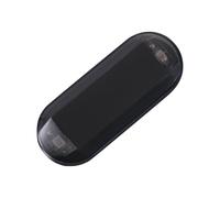 Lampada Di Avvertimento Solare - Allarme Per Auto Falso A Energia Solare | Lam Lampadine Esterne | LED Lampeggiante Antifurto Solare | Sensore Di Luce Intelligente A LED Rosso USB Backup Carica Allarm