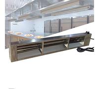 Lampada di Calore per Alimentare, Commerciale Lampada per Scaldavivande Lampada a Buffet Lampada Riscaldante per Alimenti per Cucina e Ristorante, 30-80℃ Regolabile