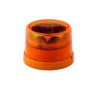 HELLA LED Luce identificazione lampeggiante - KL 7000 - 12V / 24V - giallo - Montaggio, esterno/avvitato - Cavo: 120mm - Spina: Flachstecker - Quantità: 1 - 2XD 012 972-001