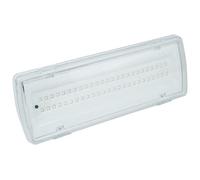 TEMPO DI SALDI Lampada di Emergenza con 50 Led Completa di Incasso + Batteria Luce Bianca 4 W