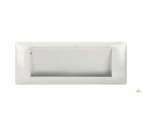LAMPADA DI EMERGENZA INCASSO PARETE 30 LED 4 W ECL6067 AUTONOMIA 4H BLACK OUT