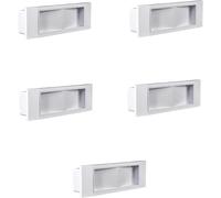 Lampada di Emergenza Kit Pezzi 5 LED Incasso 1499L Bianco 11 Watt 6H IP40