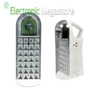 Lampada di emergenza ricaricabile portatile 1W con 28 LED SMD battteria interna