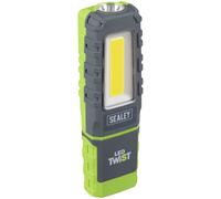 Lampada Di Ispezione Ricaricabile LED Twist Sealey LED601G 5W COB E 1W SMD