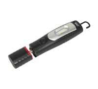 Sealey Ricaricabile 360 Ispezioni Luce 7 SMD & 3W SMD LED Nero Ioni di Litio L