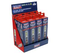 Sealey Ricaricabile Ispezioni Luce 8W Rotondi & 1W SMD LED LED1001
