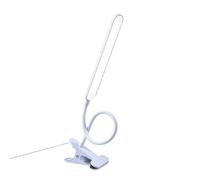Lampada Di Lettura Del Morsetto - Luce Da Scrivania Regolabile | Lampada A LED | Braccio Oscillante USB Che Si Sta Accumulati Con Luminosità Dimmerabile Per La Camera Da Letto Soggiorno Studia Studiar